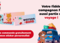 Fondation 30 Millions d’Amis : Stickers Personnalisé au Nom de votre Animal Offert
