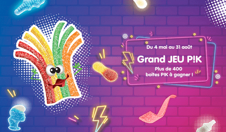 Grand Jeu Haribo 416 Boites P!K Haribo à Gagner