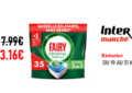 Intermarché Réduction : Tablettes Lave-vaisselle FAIRY à 3.16€ au lieu de 7.99€
