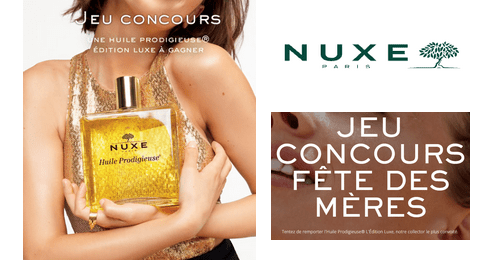 Jeu Concours Fête des Mères NUXE Testez de Remporter L&rsquo;Édition Luxe de l’Huile Prodigieuse