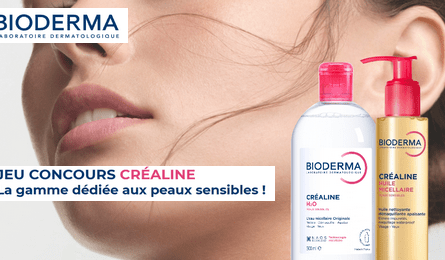 Jeu concours Bioderma Crealine 2 Produits de la Gamme Crealine à Gagner