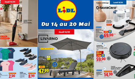 Lidl Catalogue Valable du 14 au 20 Mai 2026 Arrivages et Nouveautés non Alimentaires