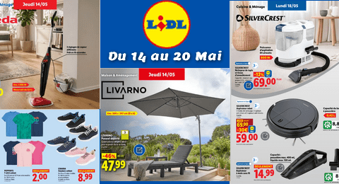 Lidl Catalogue Valable du 14 au 20 Mai 2026 Arrivages et Nouveautés non Alimentaires