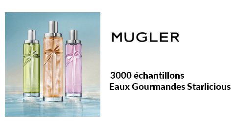 3000 Échantillons Gratuits Eaux Gourmandes Starlicious de Thierry MUGLER