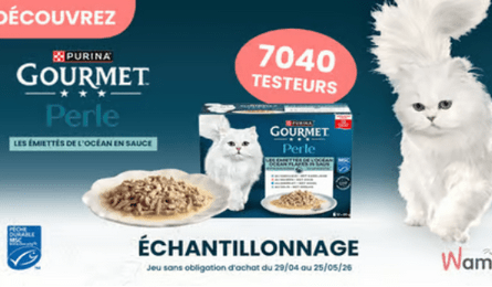 Test Gratuit Nourritures pour Chat GOURMET : Perle Les Emiettés de l'Océan GOURMET