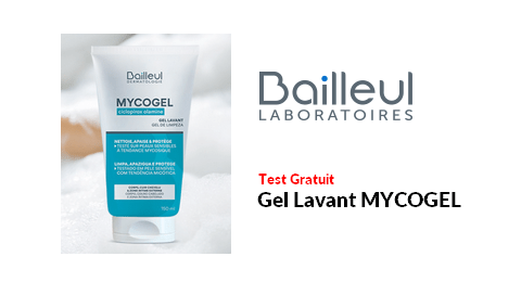 Test Produit Bailleul Dermatologie Gel Lavant MYCOGEL