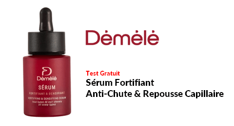 Test Produit Démélé : Sérum Fortifiant Anti-Chute & Repousse Capillaire Démélé
