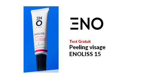 Test Produit ENO Laboratoire Codexial : Peeling visage ENOLISS 15