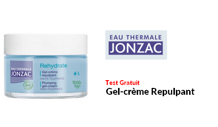 Test Produit Eau Thermal JONZAC Gel-crème Repulpant