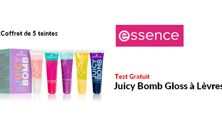 Test Produit Essence Juicy Bomb Gloss à Lèvres