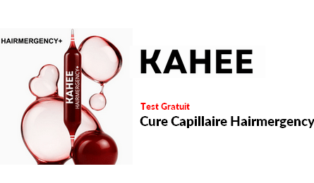 Test Produit KAHEE Beauty Cure Capillaire Hairmergency+