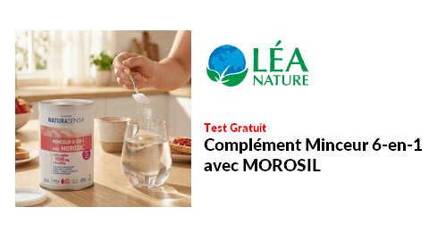 Test Produit Léa Nature : Complément Minceur 6-en-1 avec MOROSIL