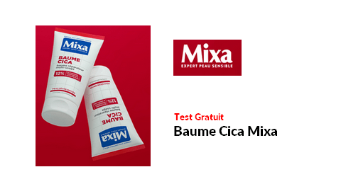 Test Produit Mixa Baume Cica Mixa