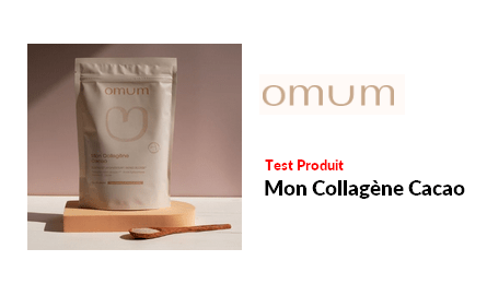 Test Produit Omum Mon Collagène Cacao