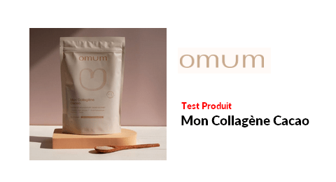 Test Produit Omum Mon Collagène Cacao