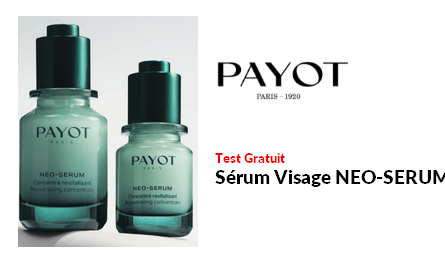Test Produit Payot Paris Sérum Visage NEO-SERUM