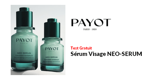 Test Produit Payot Paris : Sérum Visage NEO-SERUM