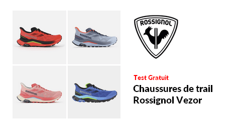 Test Produit Rossignol : Chaussures de Trail Rossignol Vezor