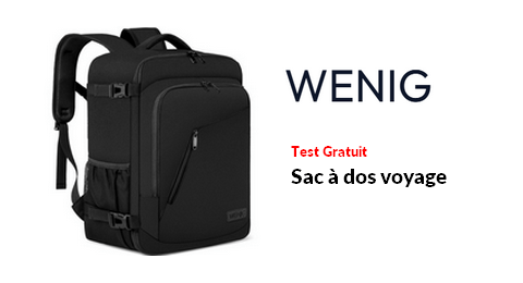 Test Produit WENIG : Sac à Dos Voyage