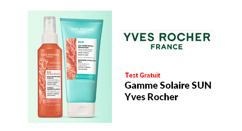 Test Produit Yves Rocher : Gamme Solaire SUN