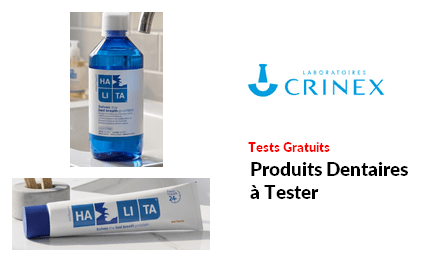 Tests Produits Laboratoires Crinex Produits Dentaires à Tester
