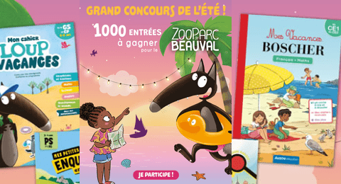Concours AUZOU EDITIONS 1000 Entrées pour le ZooParc de Beauval à Gagner