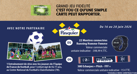 Grand Jeu Fidélité Intermarché Pasquier 403 Lots à Gagner
