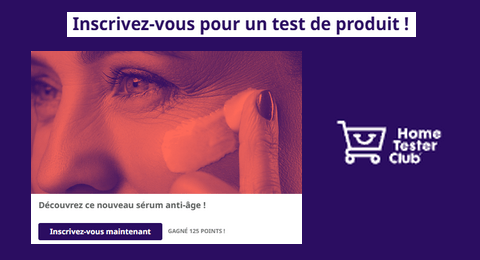 Test Gratuit Home Tester Club : Sérum Anti-âge à Tester