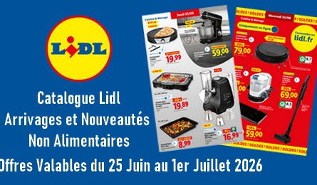 Lidl catalogue Valable du 25 Juin au 1er Juillet 2026