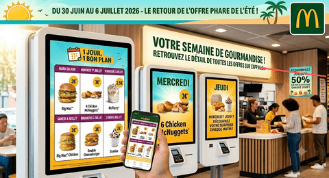 McDonald's 1 Jour 1 Bon Plan : Le retour de l'offre gourmande pour débuter l'été