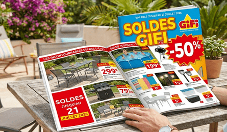 Nouveau Catalogue Gifi Spécial Soldes Valable jusqu'au 21 Juillet 2026