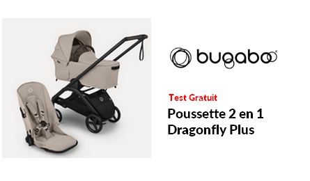Test Produit Bugaboo Poussette 2 en 1 Dragonfly Plus