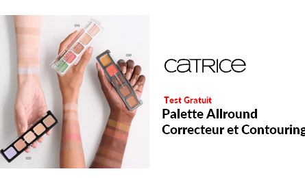 Test Produit Catrice : Palette Allround Correcteur et Contouring
