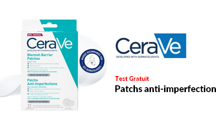 Test Produit CeraVe Patchs anti-imperfections