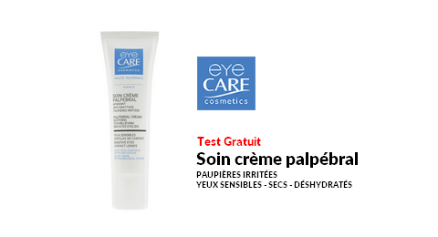Test Produit Eye Care Cosmetics : Soin crème palpébral
