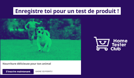 Test Produit Home Tester Club : Nourriture délicieuse pour ton animal à Tester