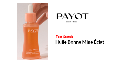 Test Produit Payot Paris : Huile Bonne Mine Éclat