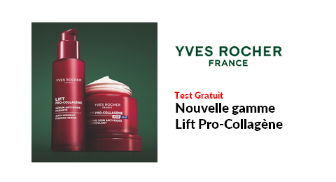 Yves Rocher Test Produit : Nouvelle gamme Lift Pro-Collagène