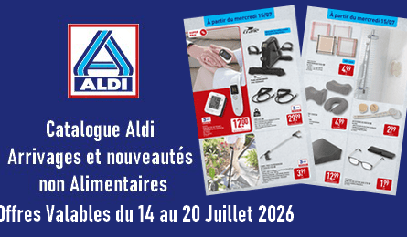 Aldi Catalogue Valable du 14 au 20 Juillet 2026