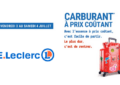 E.Leclerc Carburant à Prix Coûtant les 3 et 4 juillet 2026