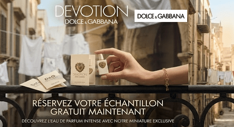 Échantillon Gratuit Your Devotion Eau de Parfum Dolce & Gabbana