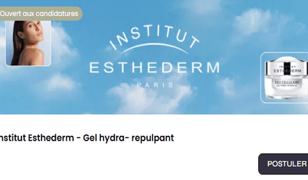 Test Gratuit Institut Esthederm Gel hydra- repulpant