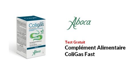 Test Produit Aboca Complément Alimentaire ColiGas Fast
