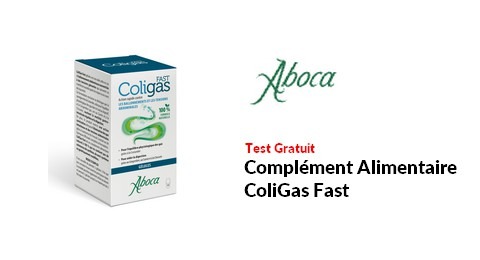 Test Produit Aboca : Complément Alimentaire ColiGas Fast