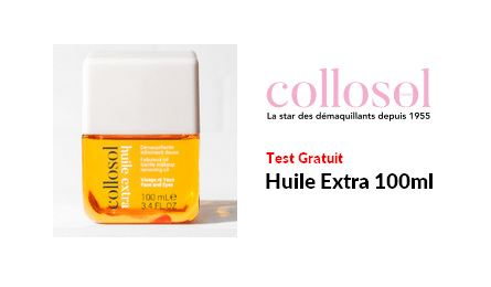 Test Produit Collosol Huile Extra 100ml