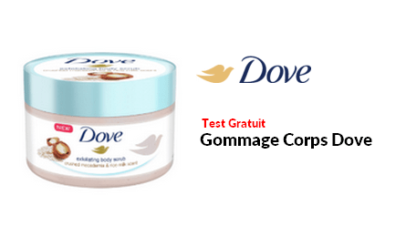 Test Produit Dove : Gommage Corps Dove
