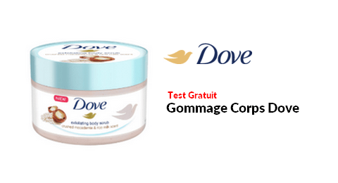 Test Produit Dove : Gommage Corps Dove