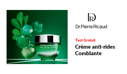 Test Produit Dr.Pierre Ricaud Crème anti-rides comblante