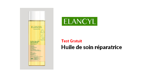 Test Produit Elancyl : Huile de soin réparatrice Elancyl