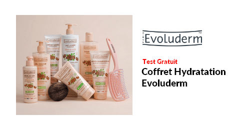 Test Produit Evoluderm : Coffret Hydratation Evoluderm